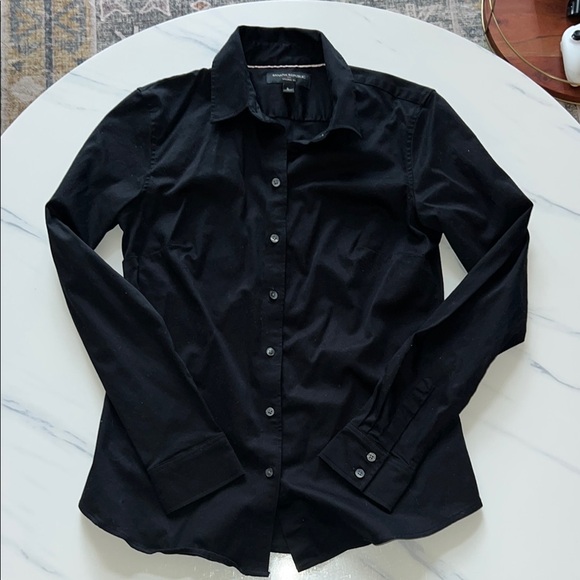 Banana Republic Tops - Banana Republic Tailored Black Shirt